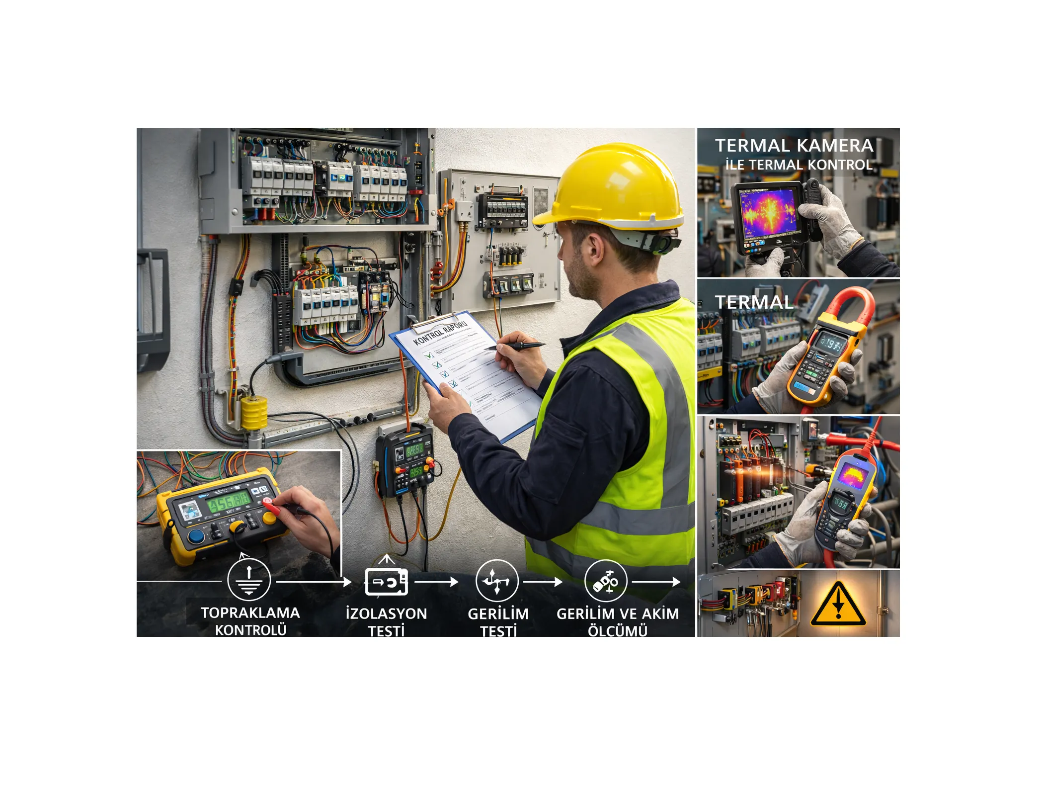 İşletmelerde Elektrik İç Tesisat Denetimi ve Yasal Zorunluluklar